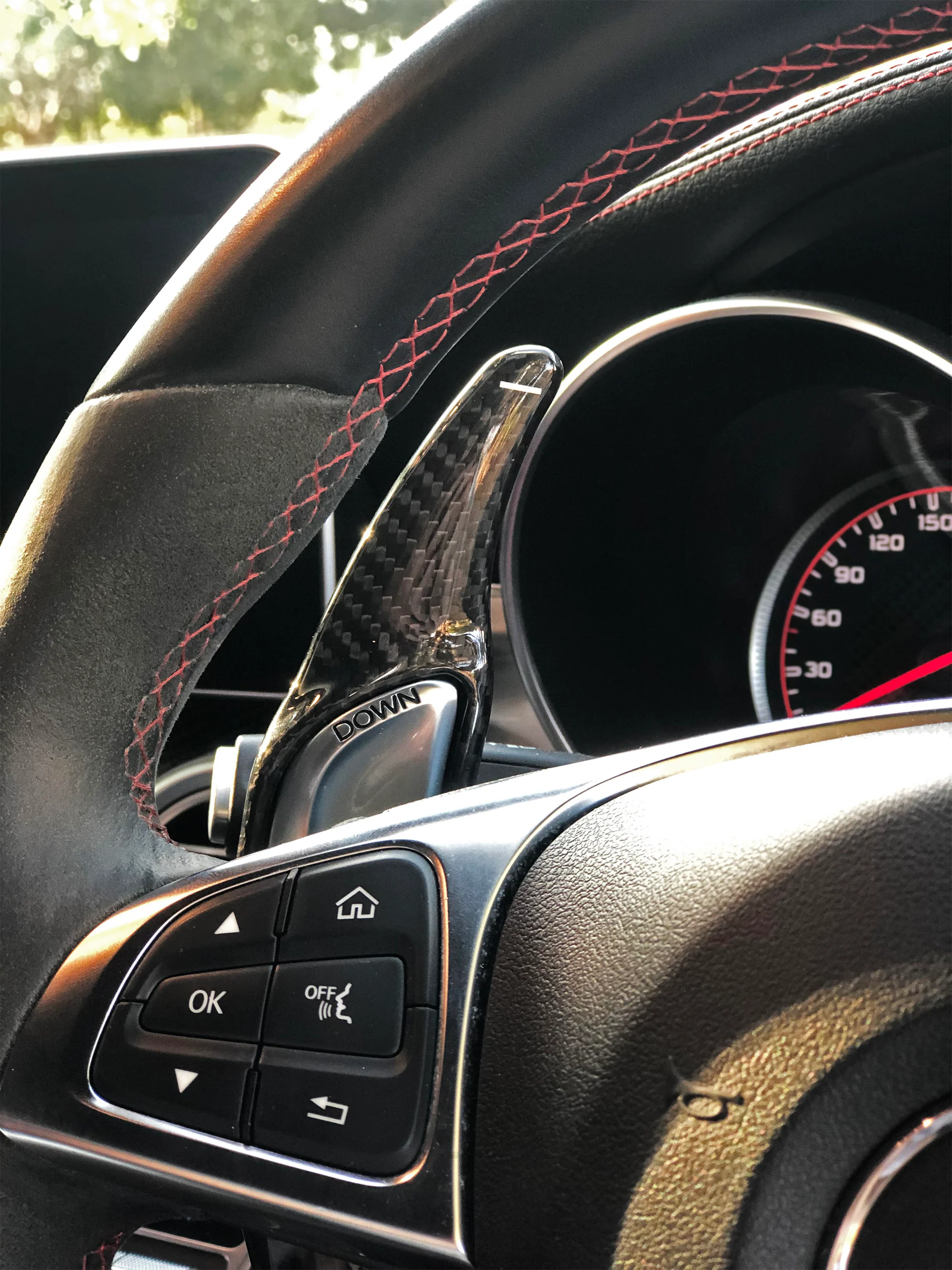 Mercedes AMG Carbon Fiber Paddle Shifters (MB4) - Image 5