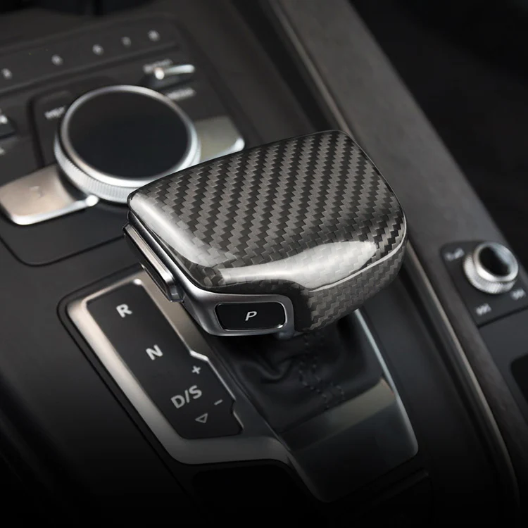 Carbon Fiber Audi A4 S4 A5 S5 Q5 Shifter Knob Upgrade - Image 4