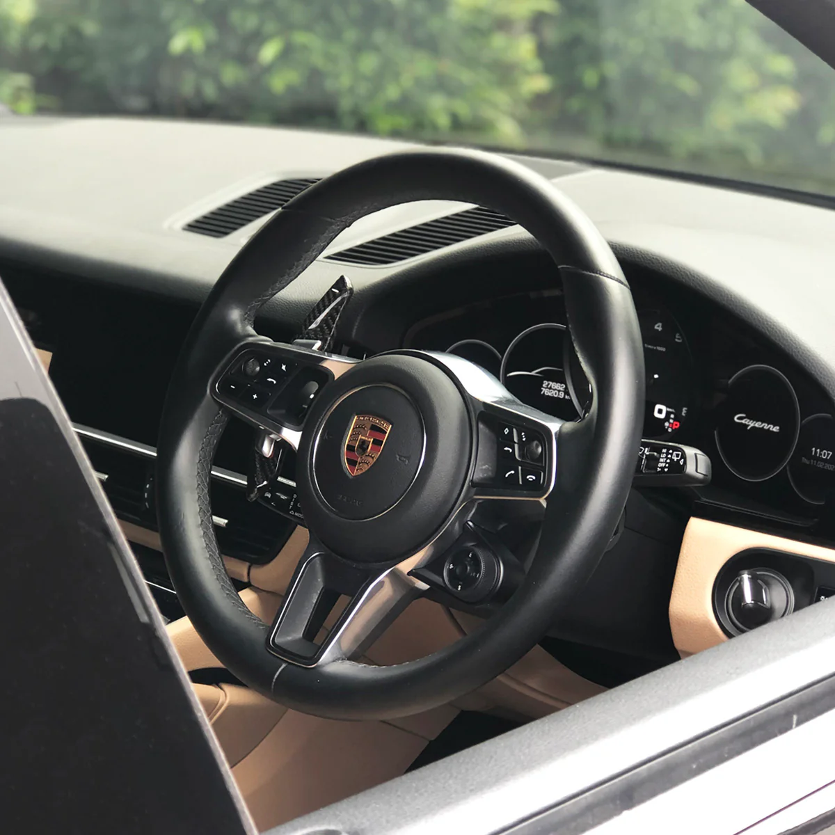 Carbon Fiber Paddle Shifters for Porsche (P2) - Image 5